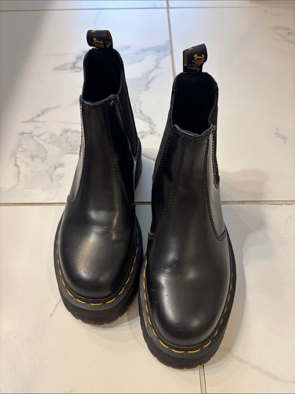 Dr. Martens platform Chelsea boot